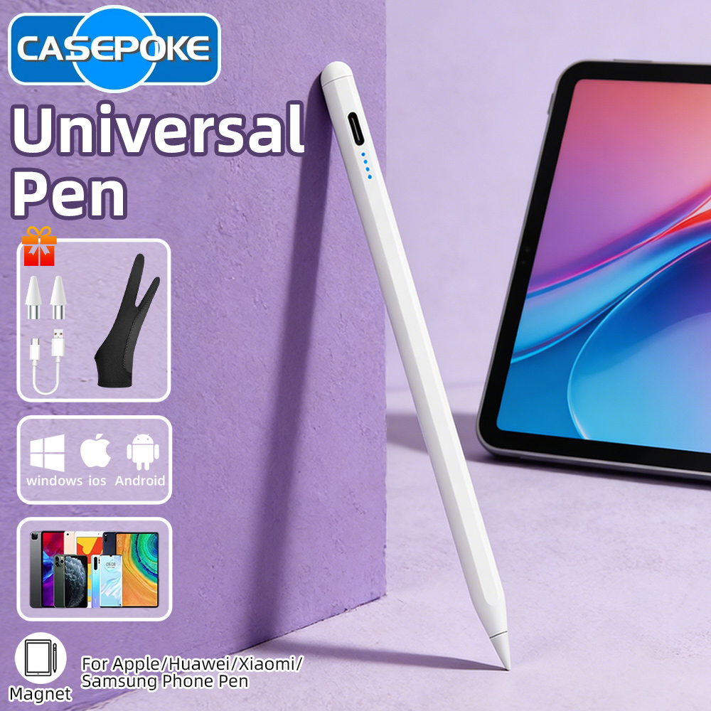 Touchscreen Glove Capacitive - 2026 Universal 4 LED Stylus Pen