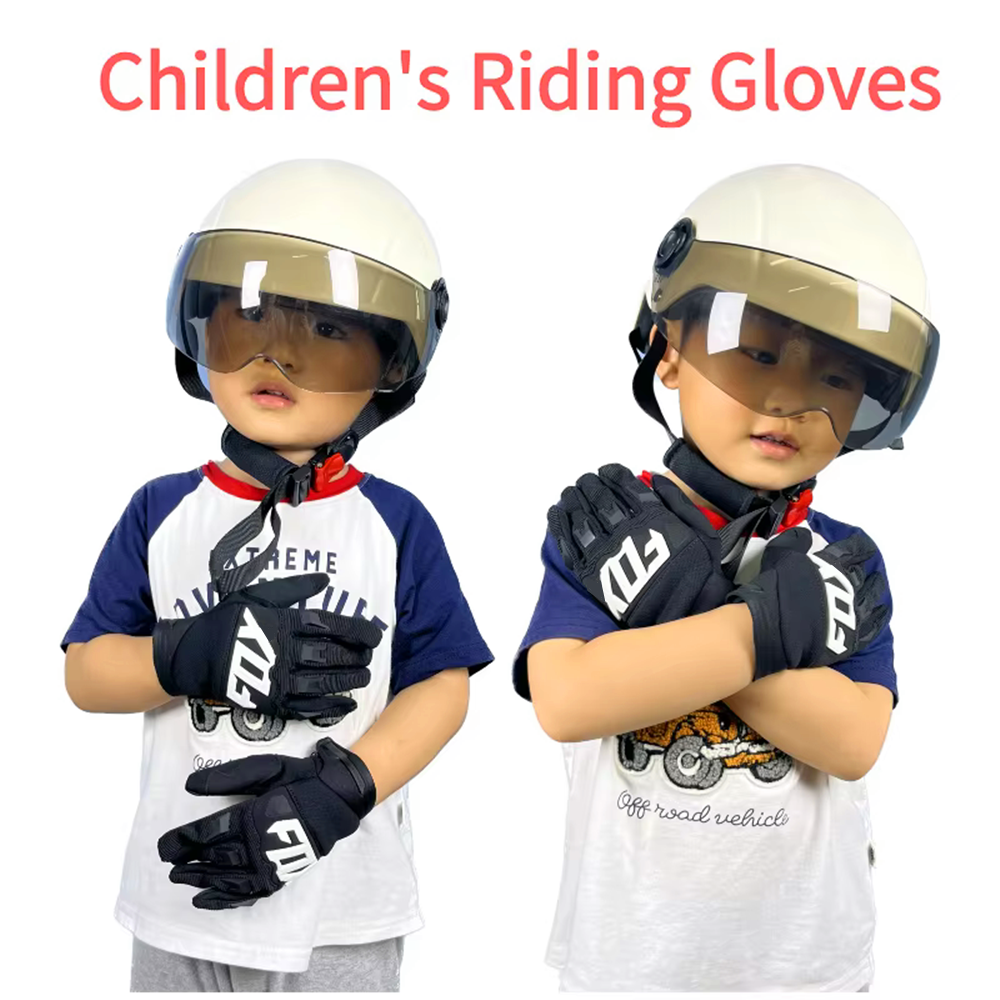 Cycling Glove Padded - 2026 Kids Riding Gloves Kids MTB