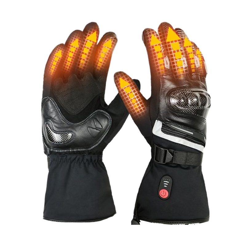 Motorcycle Glove Knuckle - 7.4V Heated Motorcycle Gloves, Hard Knuckle