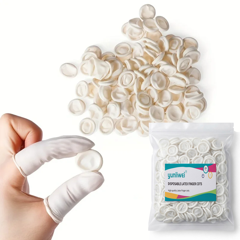 Latex Disposable Glove - Disposable Latex Finger Cots Powder Free
