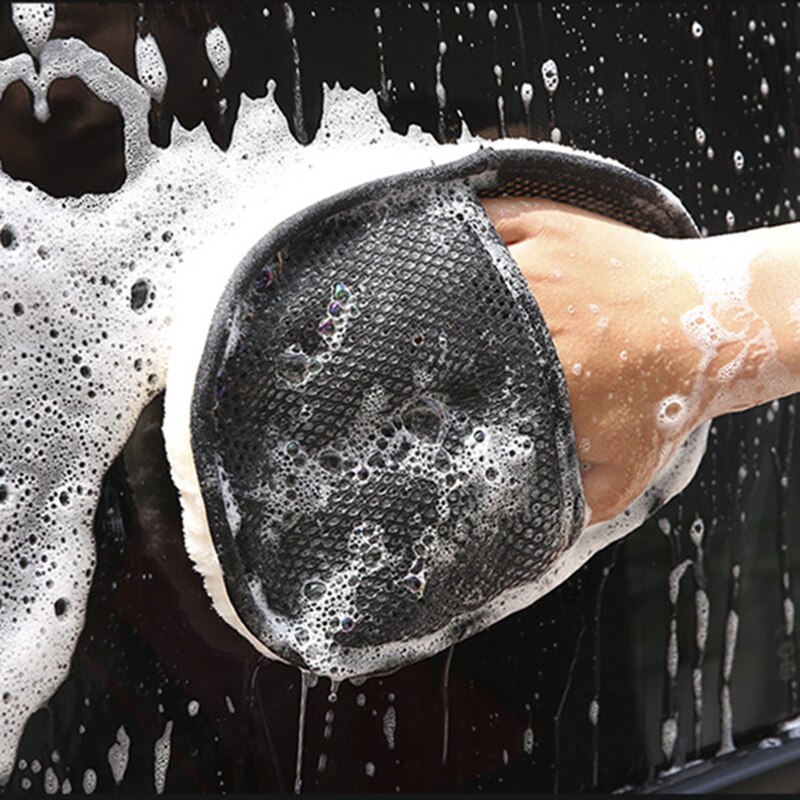 Wool Glove Lined - Car Wash Wool Gloves Thickened Fleece