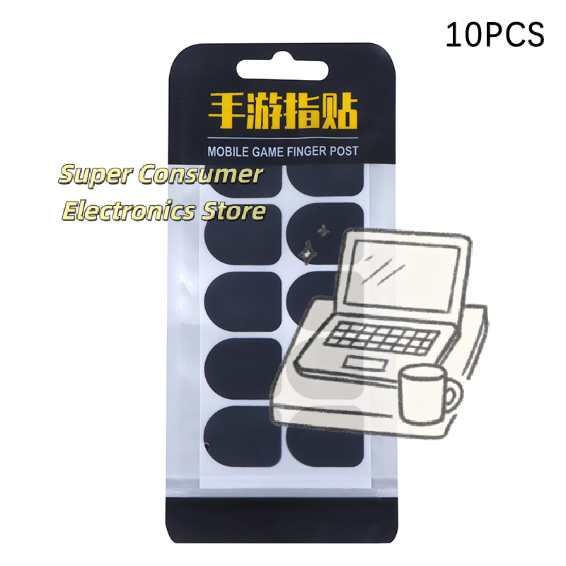 Touchscreen Glove Capacitive - 10PCS Anti-Sweat Breathable Gaming Finger Sleeves