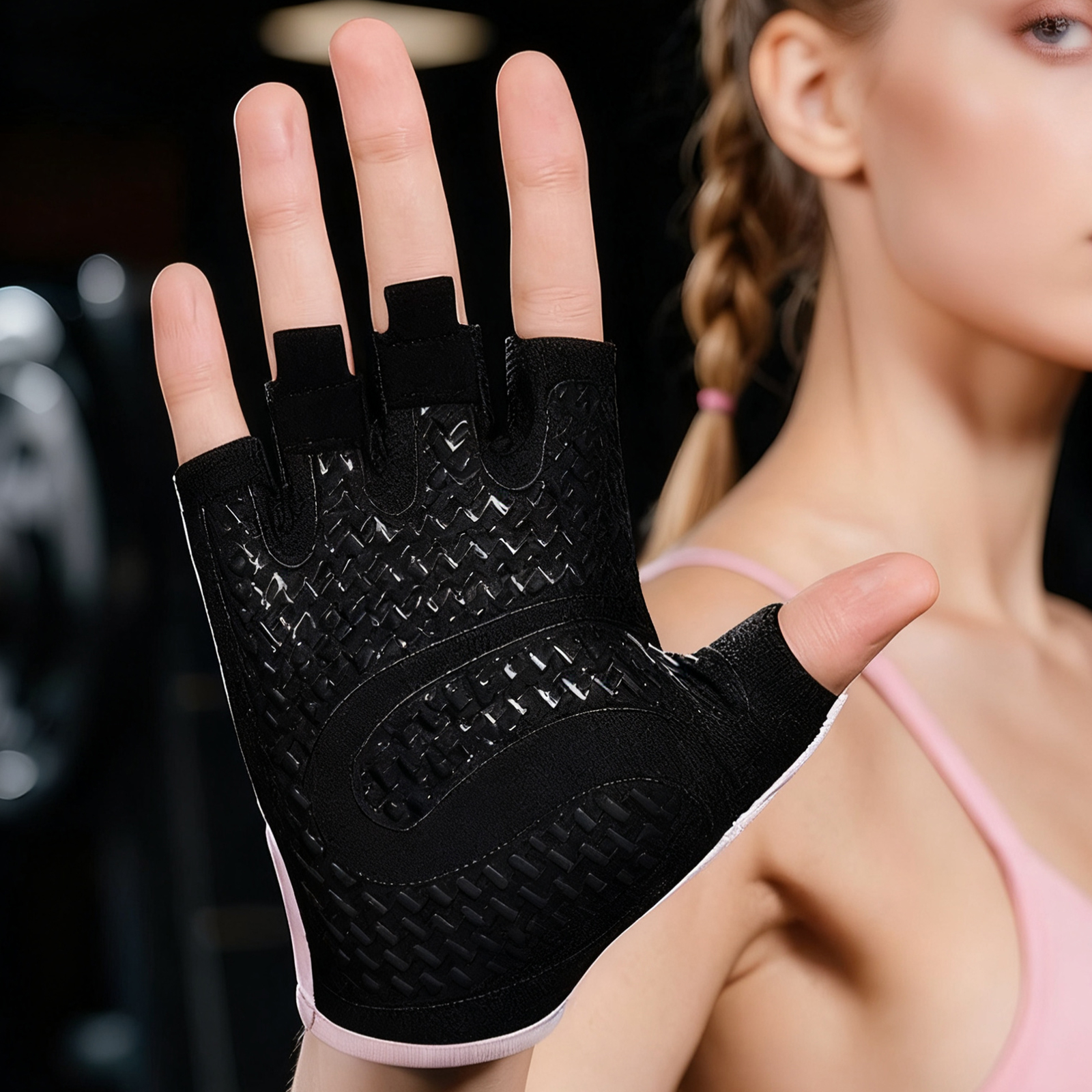 Workout Glove Gym - Outdoor Sports Gloves Non-Slip Fitness Protect