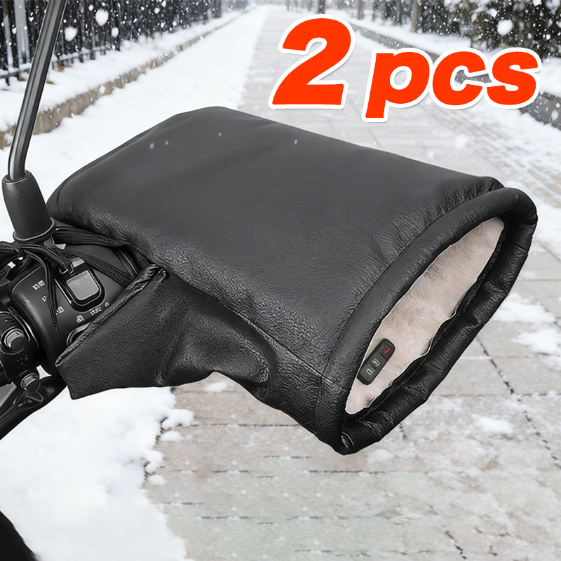Gardening Glove Waterproof - Motorcycle Handlebar Muffs Windproof Winter Mitts