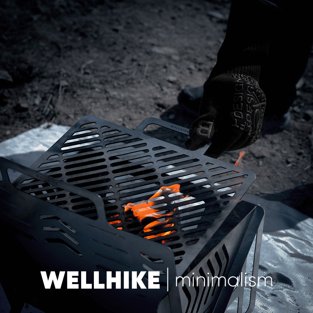 Oven Mitt Silicone - Heat-Resistant & Flame Retardant Camping Gloves,for