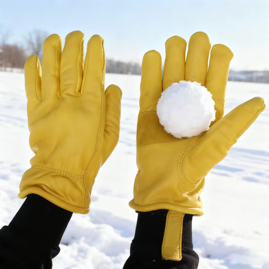 Winter Glove Insulated - Mens Motorcycle Winter Gloves Cold Weather
