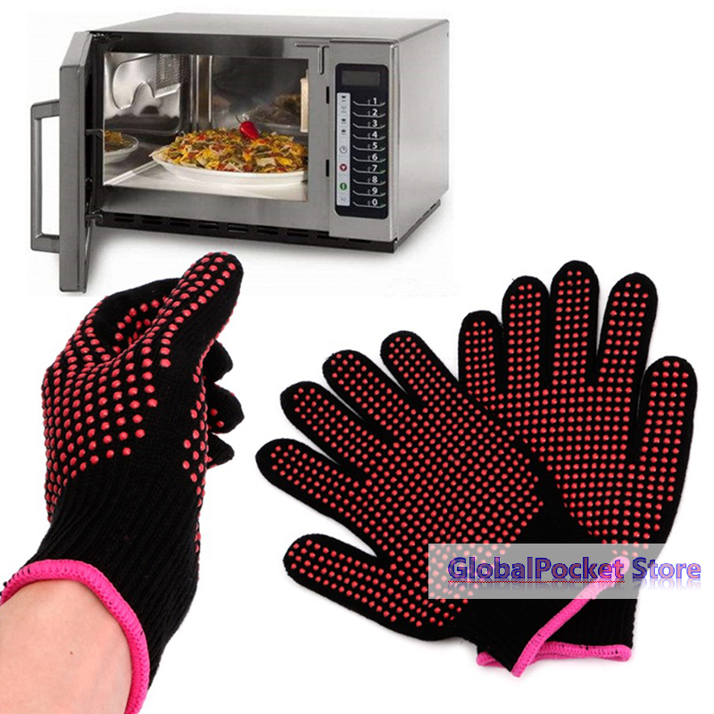 Heat Resistant Glove - [TG823]New Double-sided Hair Straightener Perm Curling