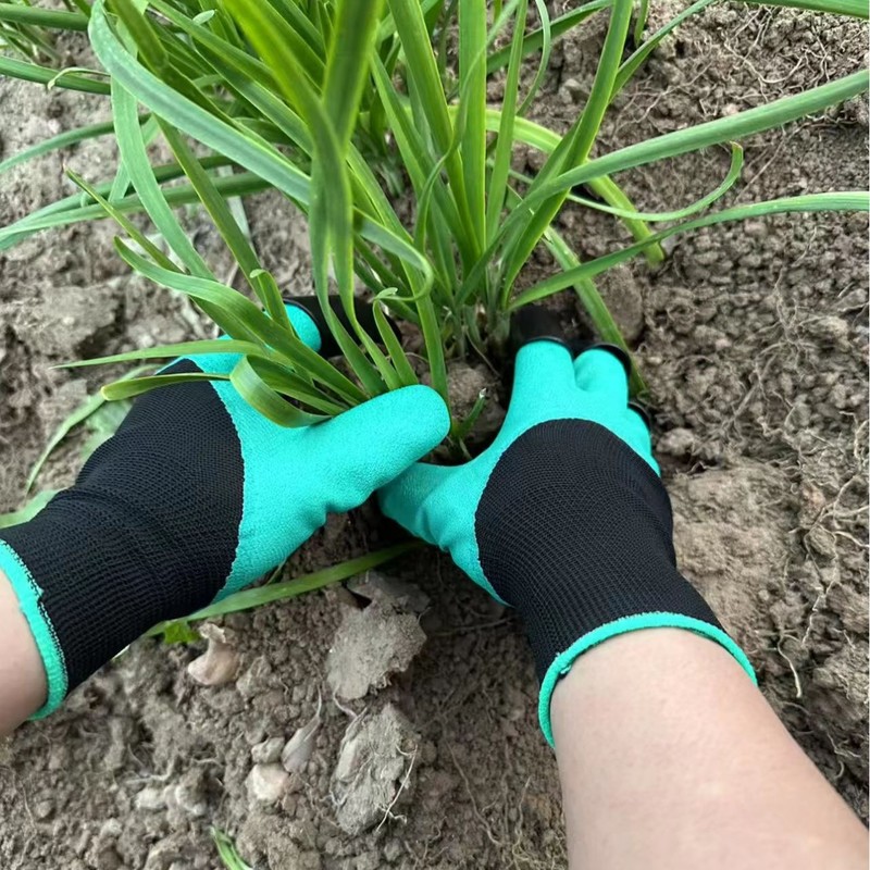 Gardening Glove Waterproof - Gardening Gloves with Built-in Claws, Waterproof