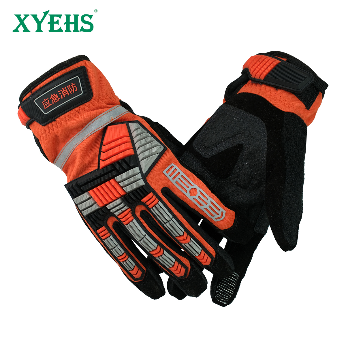 Work Glove Impact - XYEHS 1 Pair TPR Impact Resistant