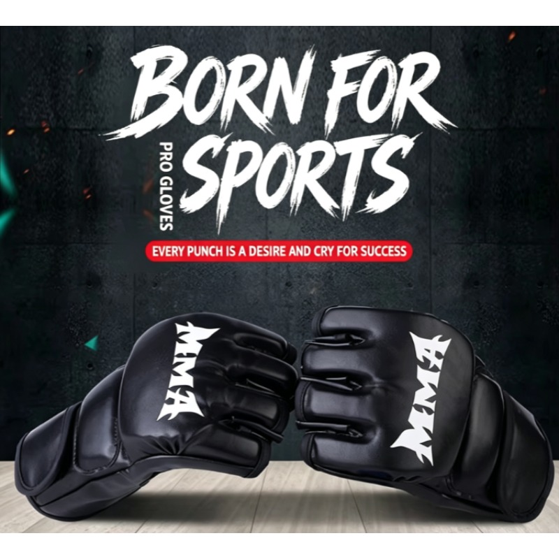 Motorcycle Glove Knuckle - Professional Boxing Training Fitness Gloves Half