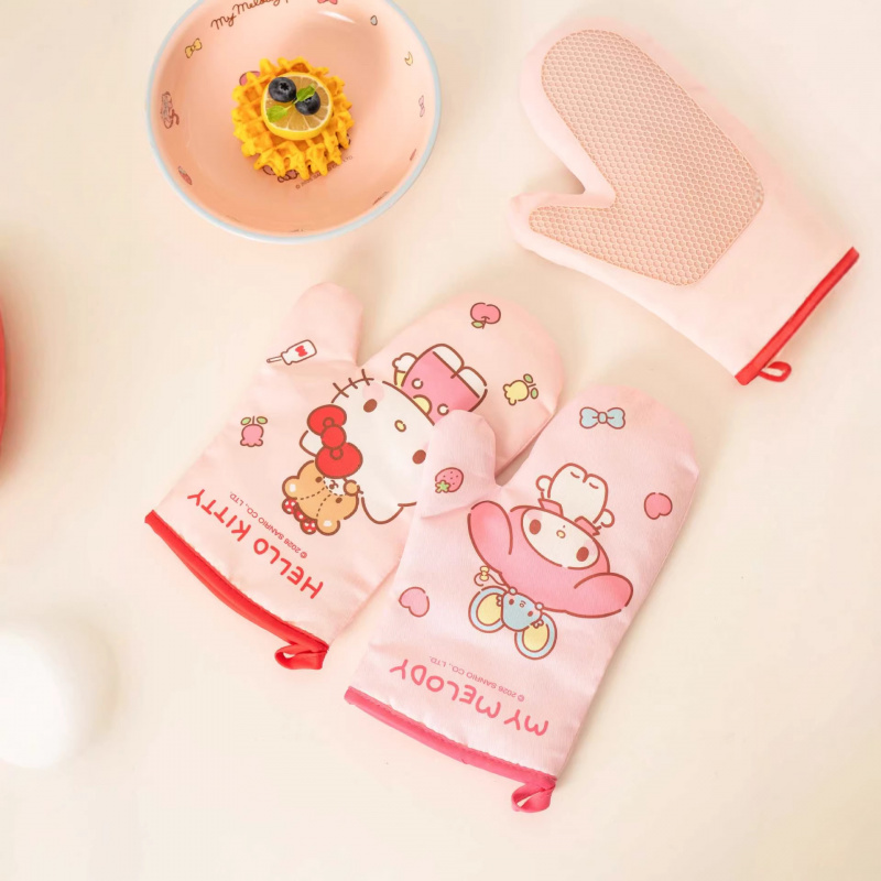 Hello Kitty Kuromi Silicone Gl - огляд і ціна Oven Mitt Silicone