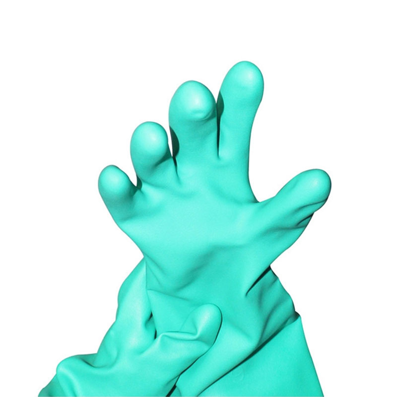 8Pieces/4 Pairs Oil-proof Long - огляд і ціна Nitrile Mechanic Glove