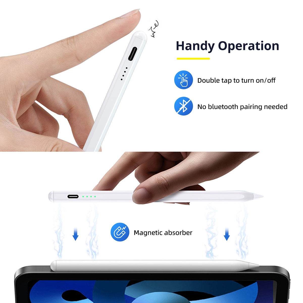 Rechargeable Stylus Pen for An - огляд і ціна Touchscreen Glove Capacitive