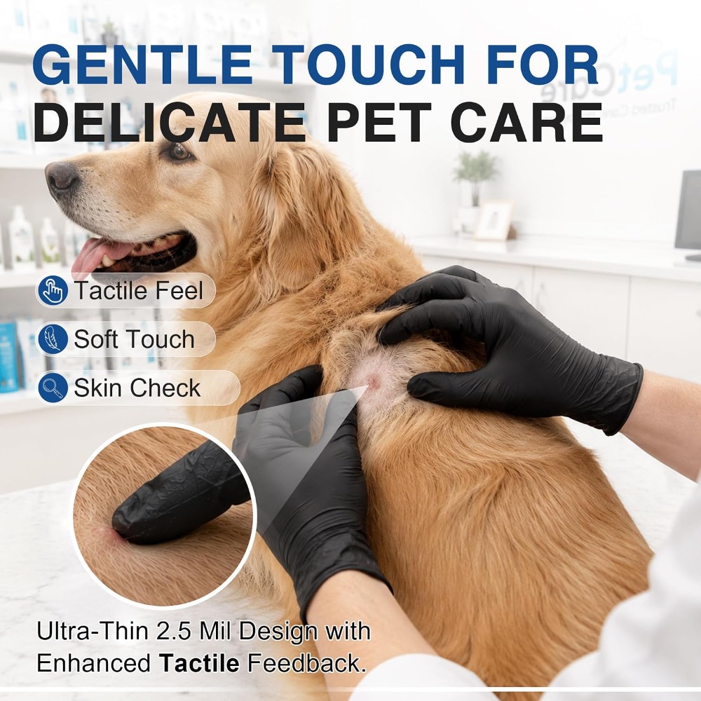 Disposable Black Nitrile Glove - огляд і ціна Exam Glove Nitrile