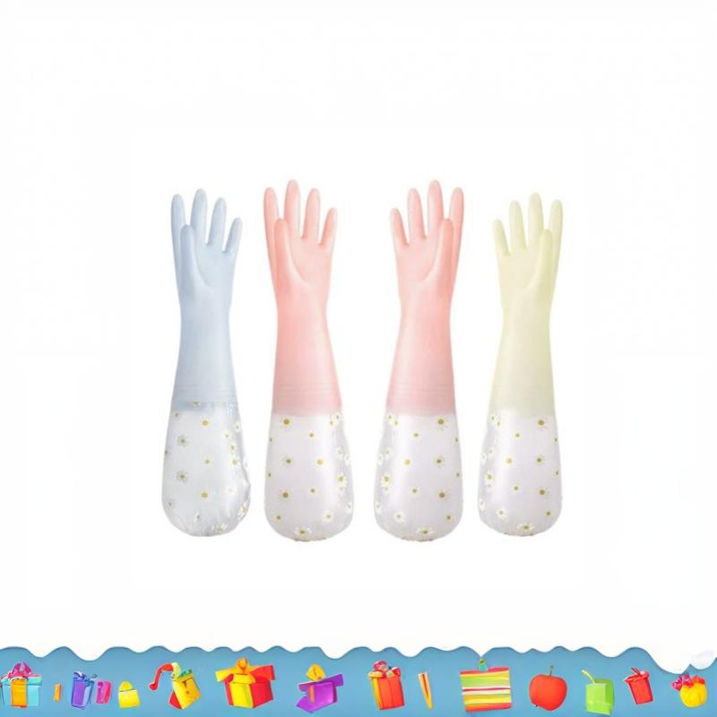 Floral Pattern Household Latex - огляд і ціна Rubber Glove Cleaning