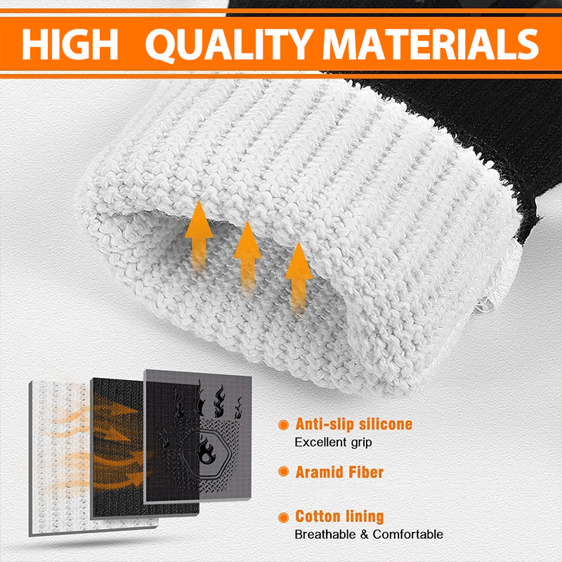 1 Pair Oven Gloves, Oven Mitts - огляд і ціна Oven Mitt Silicone