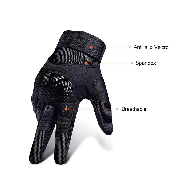 Men's Full Finger Tactical Glo - огляд і ціна Motorcycle Glove Knuckle