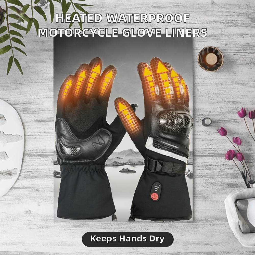 7.4V Heated Motorcycle Gloves, - огляд і ціна Motorcycle Glove Knuckle