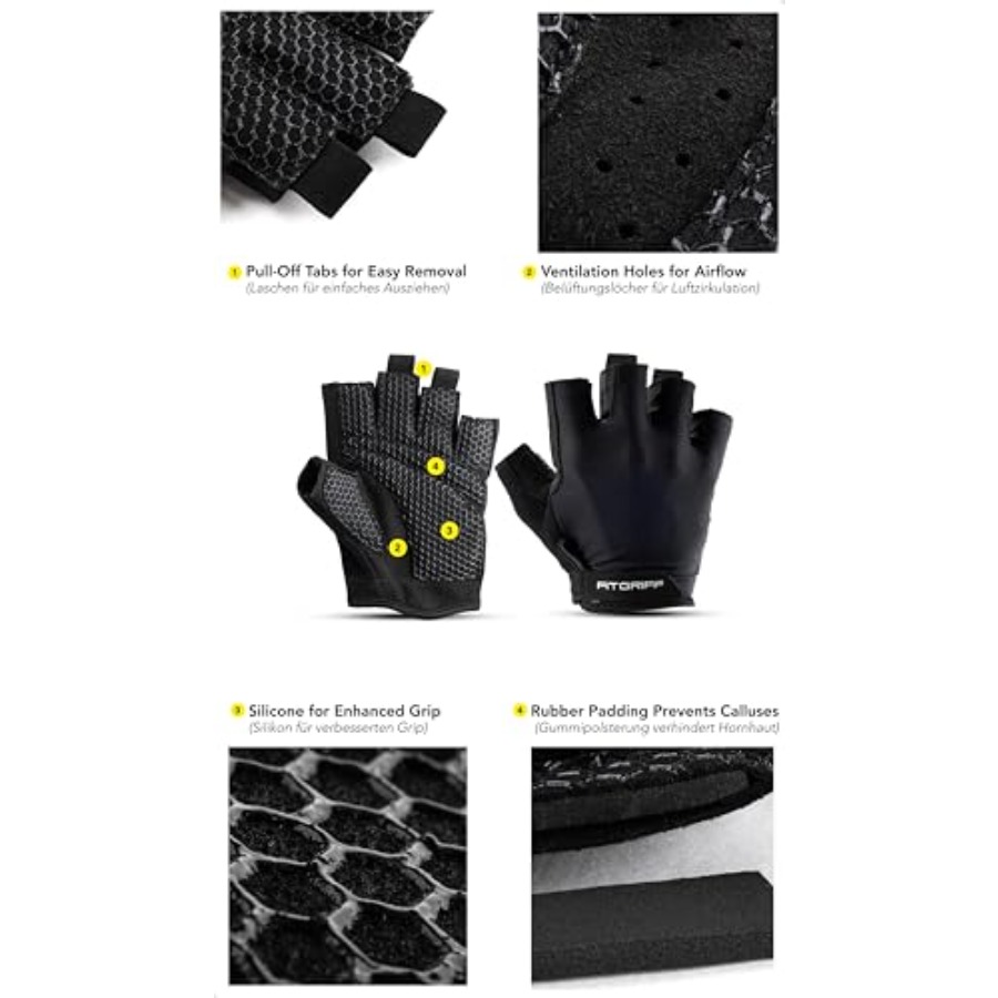 ® Workout Gloves Padded for Me - огляд і ціна Workout Glove Gym