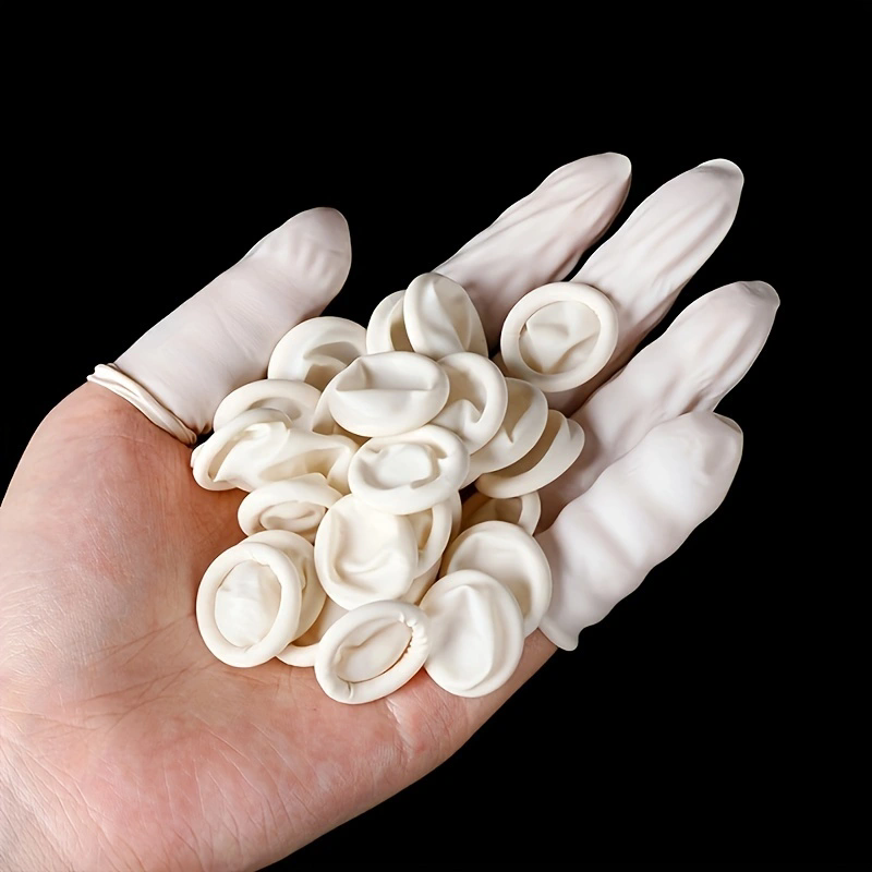 Disposable Latex Finger Cots P - огляд і ціна Latex Disposable Glove