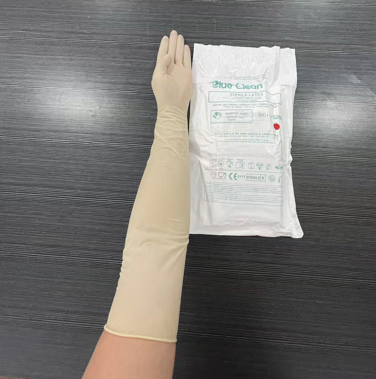 Blue Clean LT5200 (10 pairs) 2 - огляд і ціна Rubber Glove Cleaning
