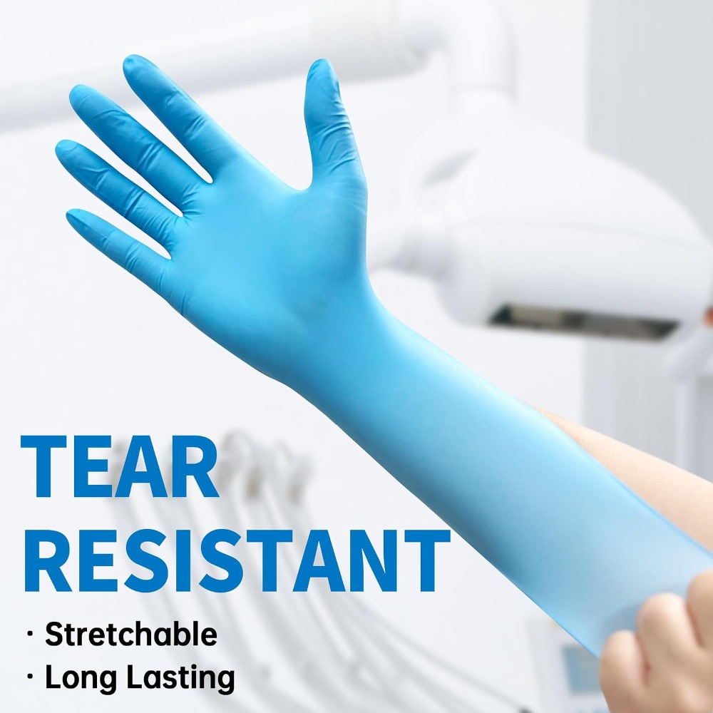 Blue Nitrile Disposable Exam G - огляд і ціна Exam Glove Nitrile