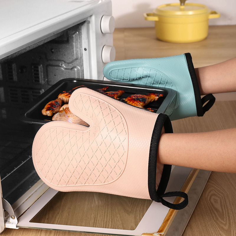 2pcs heat insulation gloves, a - огляд і ціна Oven Mitt Silicone