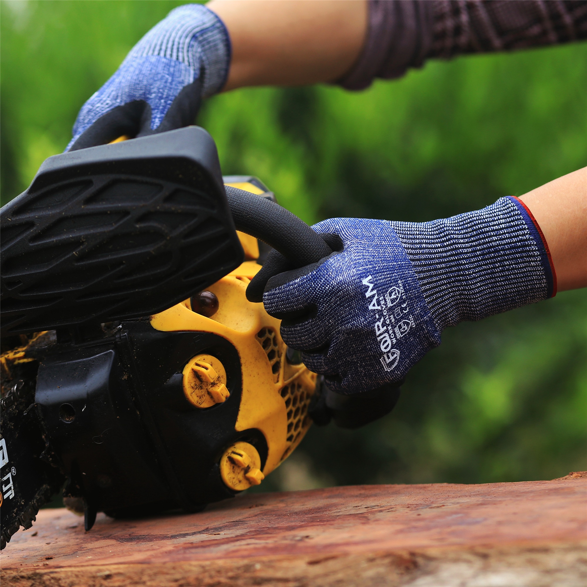 1/3Pair, Level 5Cut-Resistant  - огляд і ціна Nitrile Mechanic Glove