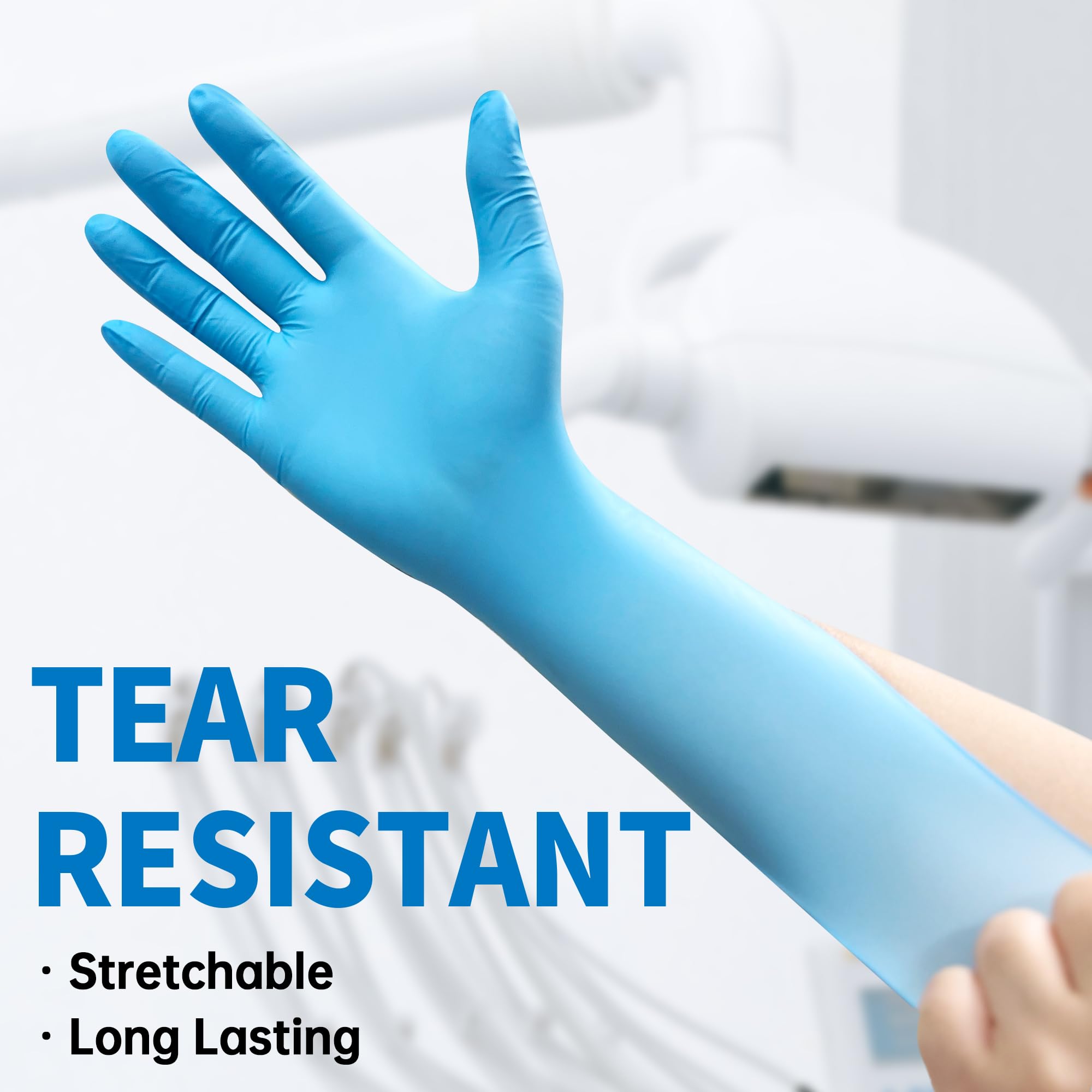 Blue Nitrile Disposable Exam G - огляд і ціна Exam Glove Nitrile
