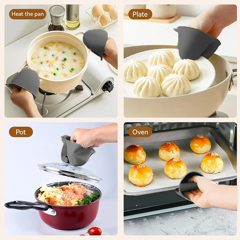 2pcs Mini Oven Gloves Silicone - огляд і ціна Oven Mitt Silicone