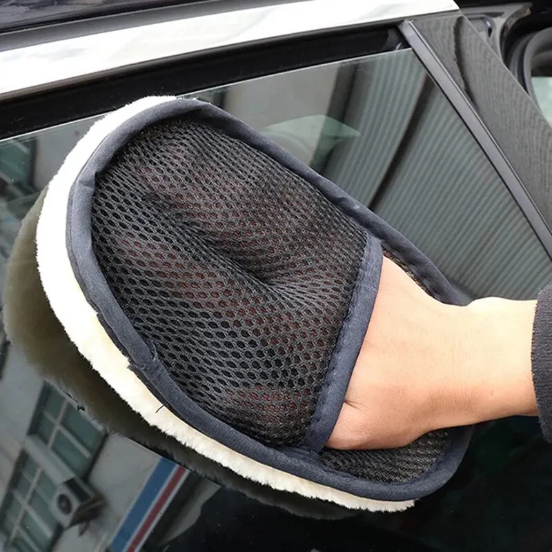 Car Wash Wool Gloves Thickened - огляд і ціна Wool Glove Lined