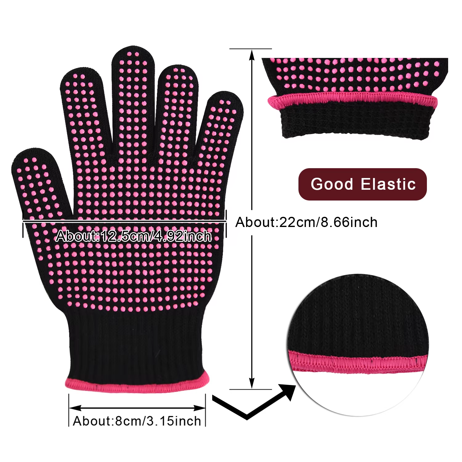 2 Pcs Heat Resistant Gloves wi - огляд і ціна Heat Resistant Glove