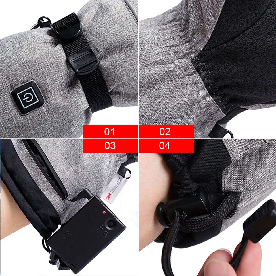 Winter Gloves 3M Cotton Heatin - огляд і ціна Ski Glove Waterproof