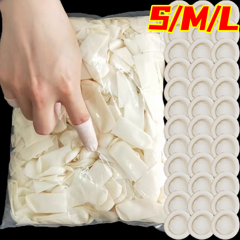 50-200pc Non-slip Fingers Cove - огляд і ціна Rubber Glove Cleaning