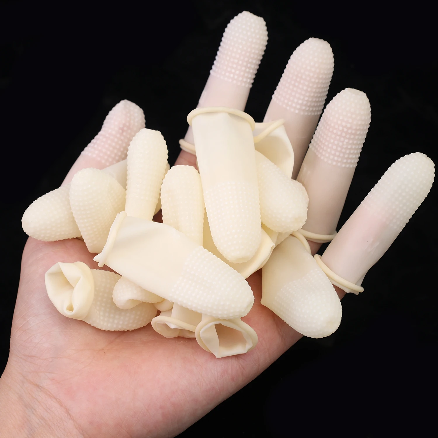 50-200pc Non-slip Fingers Cove - огляд і ціна Rubber Glove Cleaning
