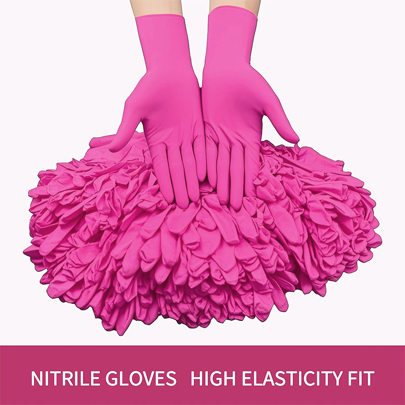 10-100PCS Pink Nitrile Disposa - огляд і ціна Nitrile Mechanic Glove