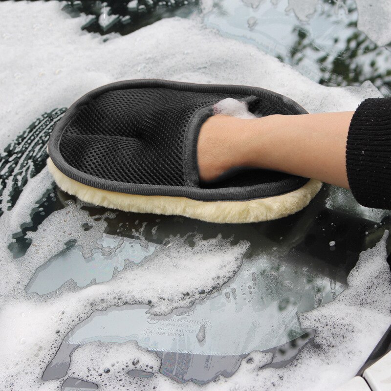 Car Wash Wool Gloves Thickened - огляд і ціна Wool Glove Lined