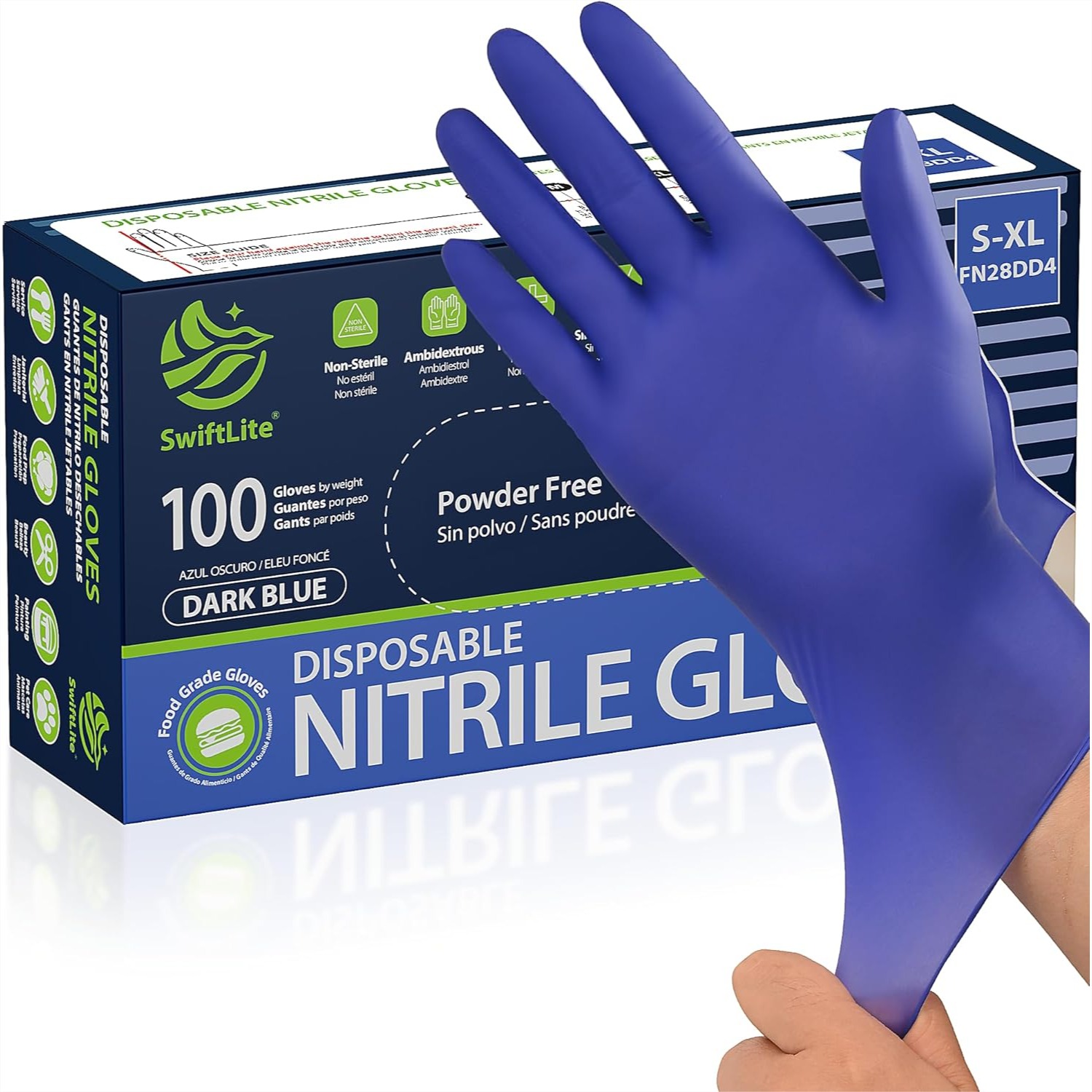 Disposable Nitrile Gloves for  - огляд і ціна Rubber Glove Cleaning