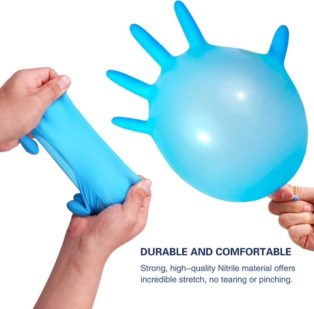 Nitrile Disposable Gloves Powd - огляд і ціна Exam Glove Nitrile