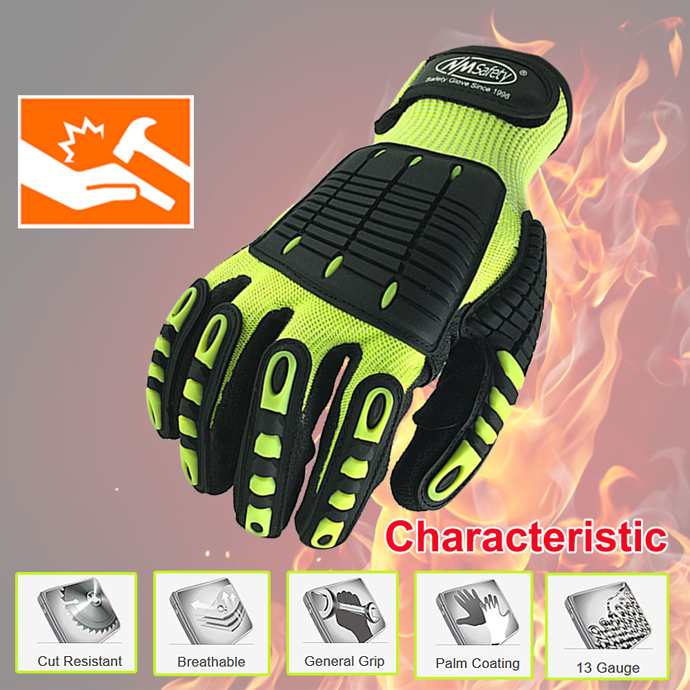 NMSafety High Quality Gloves S - огляд і ціна Work Glove Impact
