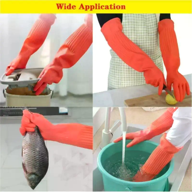 Long Reusable Rubber Dishwashi - огляд і ціна Dish Glove Rubber