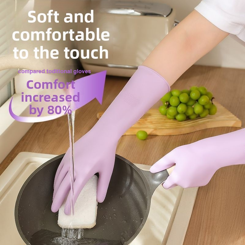 Latex Dish Washing Gloves,with - огляд і ціна Dish Glove Rubber