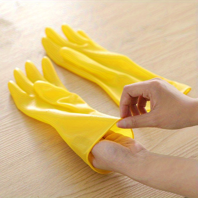 1Pairs(2pcs) Rubber Gloves Was - огляд і ціна Dish Glove Rubber