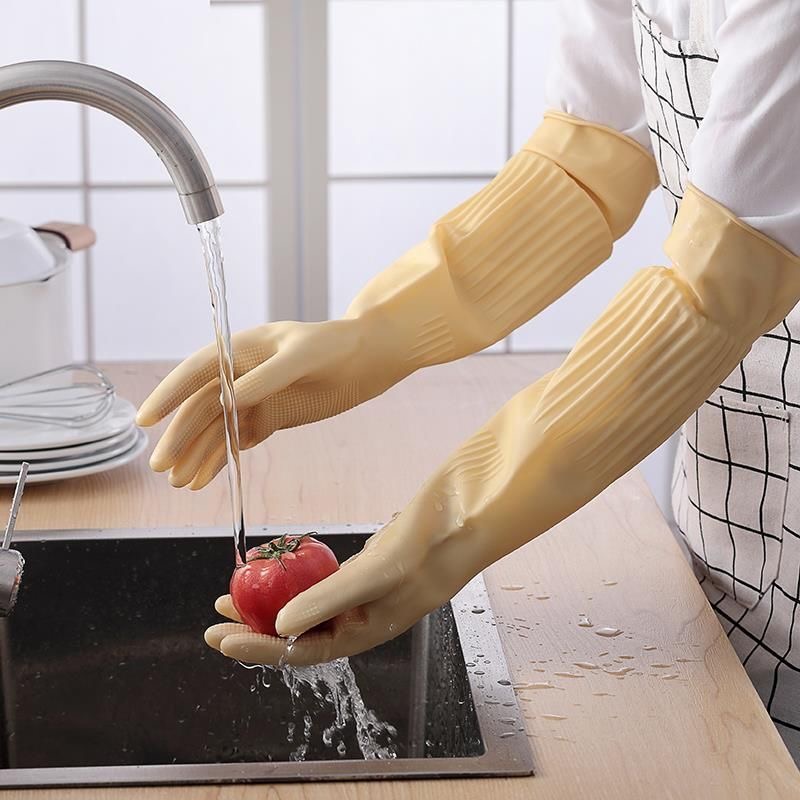 Long Reusable Rubber Dishwashi - огляд і ціна Dish Glove Rubber