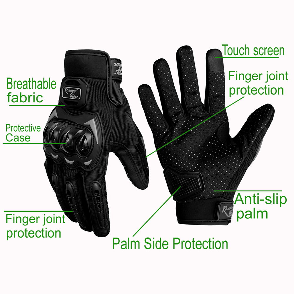 Men Motorcycle Gloves Summer B - огляд і ціна Motorcycle Glove Knuckle