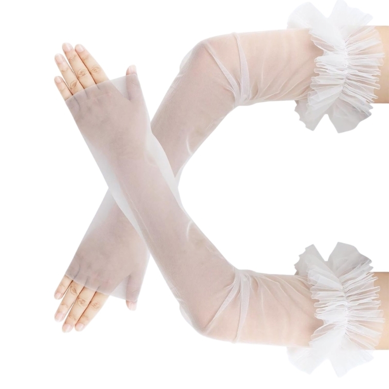 Elegant Wedding Sheer Arm Slee - огляд і ціна Fingerless Glove Knit