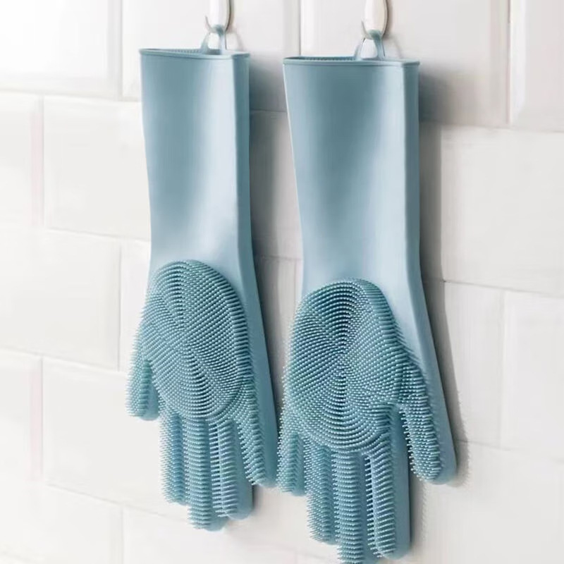 Silicone Dishwashing Gloves, M - огляд і ціна Dish Glove Rubber