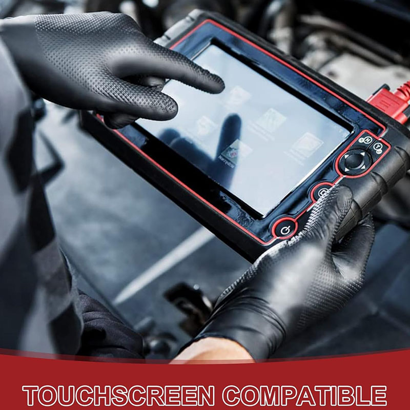 Extra Thick 8 Mil  Heavy Duty  - огляд і ціна Nitrile Mechanic Glove
