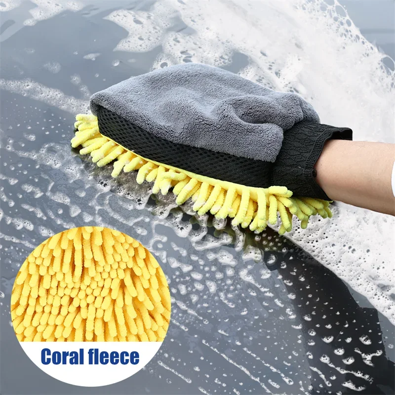 1/5pcs Car Washing Gloves Wate - огляд і ціна Gardening Glove Waterproof