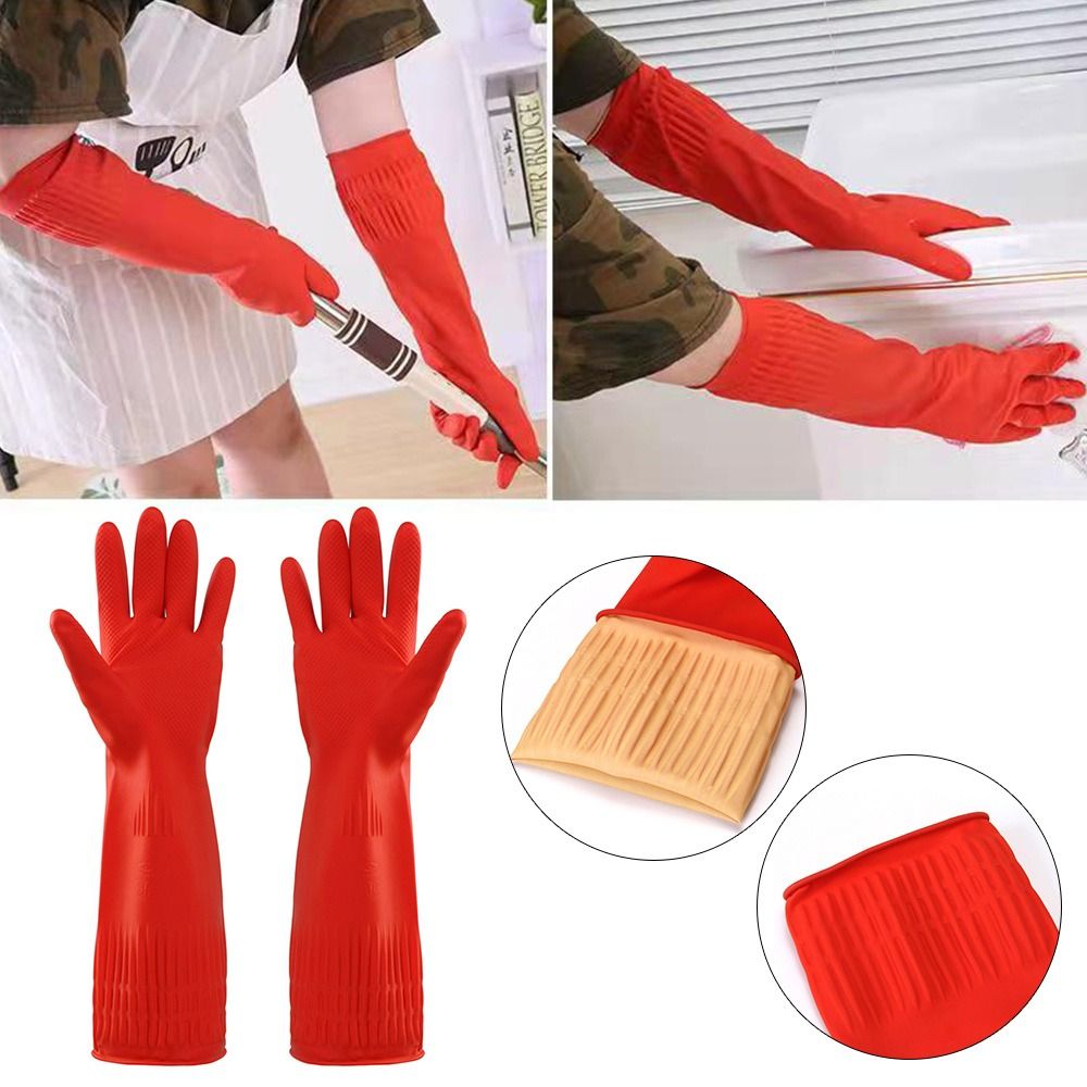 1 Pair Heavy Duty Rubber Glove - огляд і ціна Dish Glove Rubber